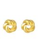 TOMEI Petally Knot Earrings, Yellow Gold 916 Cheap