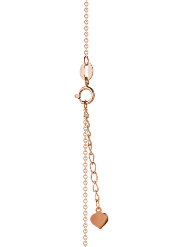 TOMEI Rouge Collection Swan Necklace, Rose Gold 750 on Sale