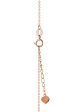 TOMEI Rouge Collection Swan Necklace, Rose Gold 750 on Sale