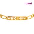 TOMEI Long Abacus Bracelet, Yellow Gold 916 Discount