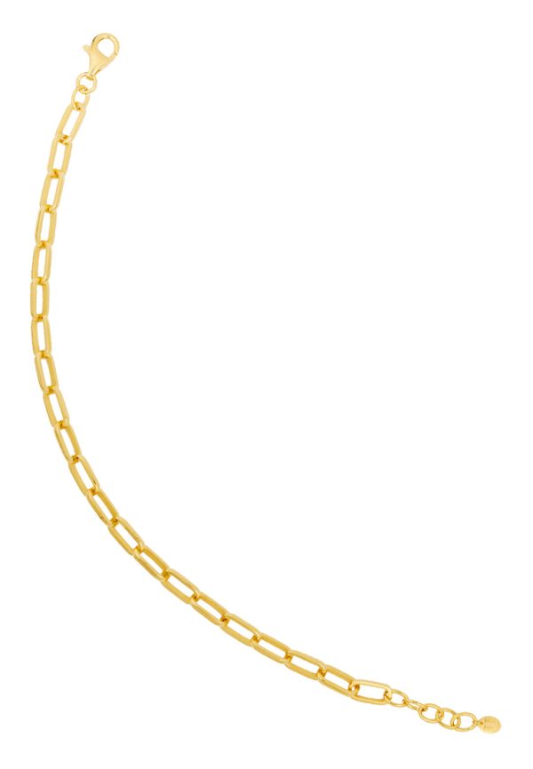 TOMEI Sinki Chain Bracelet, Yellow Gold 916 For Cheap