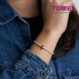 TOMEI Gift of Everlasting Love Charm, White+Rose Gold 585 For Discount