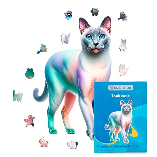 Tonkinese Cat - Jigsaw Puzzle Cheap