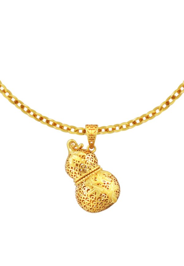 TOMEI Openable Gourd Pendant, Yellow Gold 916 Sale