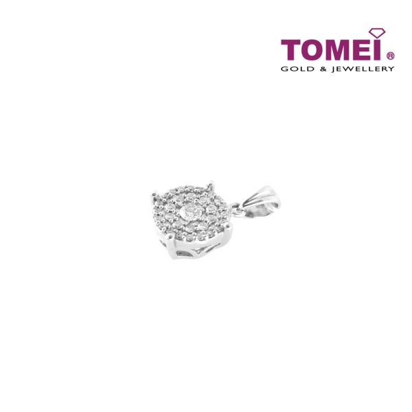 TOMEI Pendant, Diamond White Gold 750 (DP0104607) For Sale