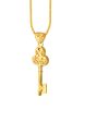 TOMEI Lusso Italia Key Pendant, Yellow Gold 916 Fashion