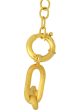 TOMEI Lusso Italia Bold Sinki Bracelet, Yellow Gold 916 Cheap