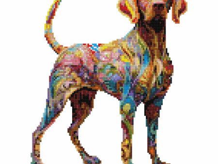 Vizsla Dog - Diamond Painting Kit Cheap