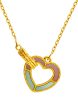 TOMEI Mother-Of-Pearl Heart Necklace, Yellow Gold 999 (5G) Online Hot Sale