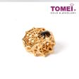 TOMEI Trickster Spider Spooky Web Charm, Yellow Gold 916 Fashion