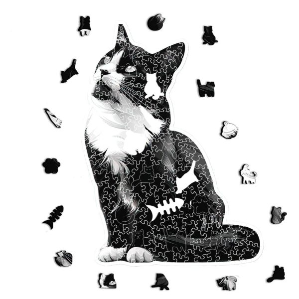 Tuxedo Cat - Jigsaw Puzzle For Cheap