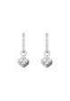 TOMEI Quadrated Luminosity Duo Earrings, White Gold 585 Online Sale