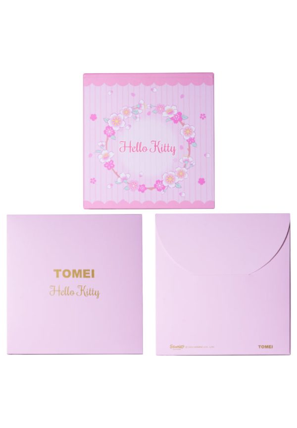 TOMEI X SANRIO Hello Kitty Sakura Gold Foil 0.5G, Yellow Gold 9999 For Cheap