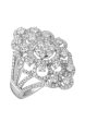 TOMEI Ring, Diamond White Gold 750 (R4707) Online