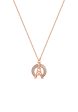 TOMEI Rouge Collection Love Tower Necklace, Rose Gold 750 For Discount