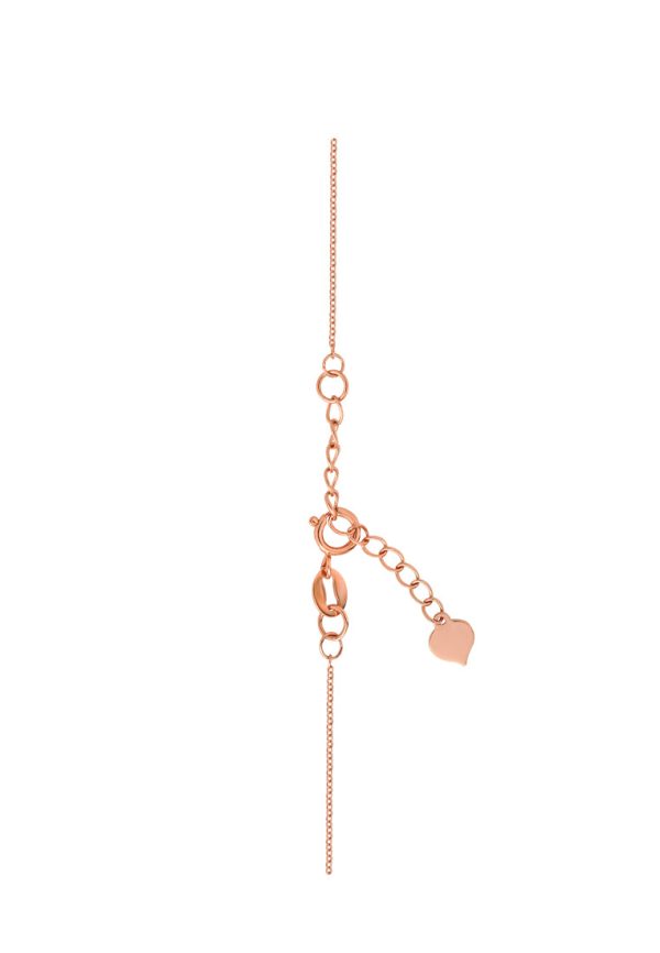 TOMEI Rouge Collection Love Tower Necklace, Rose Gold 750 For Discount