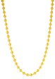 TOMEI Lusso Italia Ball Necklace, Yellow Gold 916 For Sale