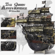 The Queen Anne s Revenge Pirate Ship 3D Watercraft Model Online now