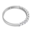 1 2 Carat Flawless Cut 18ct White Gold Diamond Bridal Ring on Sale