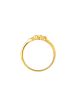 TOMEI Minimalist Ring, Yellow Gold 916 Discount