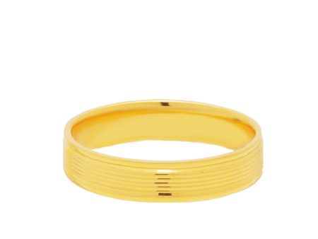 TOMEI Solace Fit Ring, Yellow Gold 916 For Sale