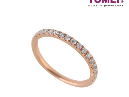 TOMEI Eternity Ring, Rose Gold 750 (R4634R) Online Sale