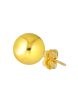 TOMEI Lusso Italia Glowing Ball Earrings, Yellow Gold 916 Cheap