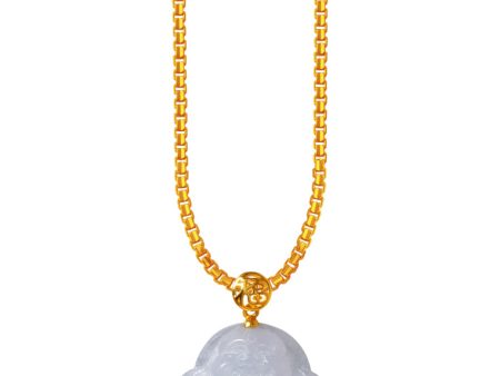 TOMEI Buddha Jade Pendant, Yellow Gold 750 Online