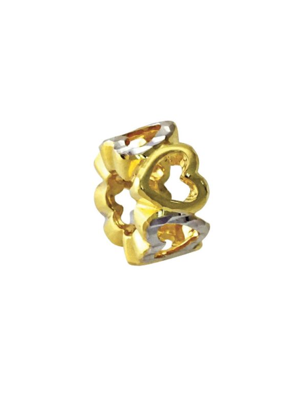 TOMEI Union of Love Charm Colors of Memories, Yellow Gold 916 For Cheap