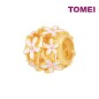 TOMEI Rolling in Flowers Charm, Yellow Gold 916 Hot on Sale