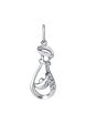 TOMEI Money Bag Pendant, White Gold 375 Sale