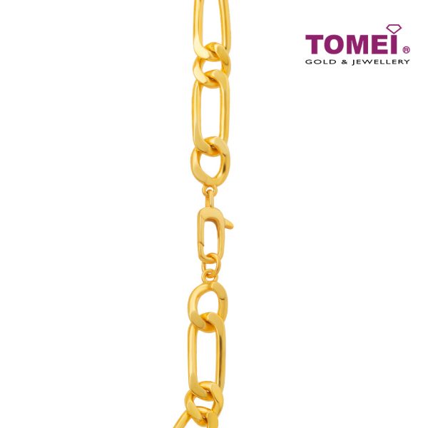 TOMEI Long Abacus Bracelet, Yellow Gold 916 Discount