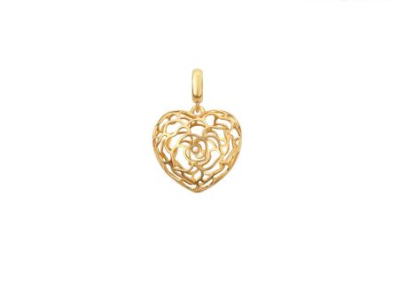 TOMEI Splendorous Masterpiece of Love Opus Pendant, Yellow Gold 916 Fashion