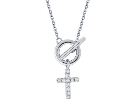 TOMEI Twinkly Trinkets Collection Diamond Necklace, White Gold 585 Cheap