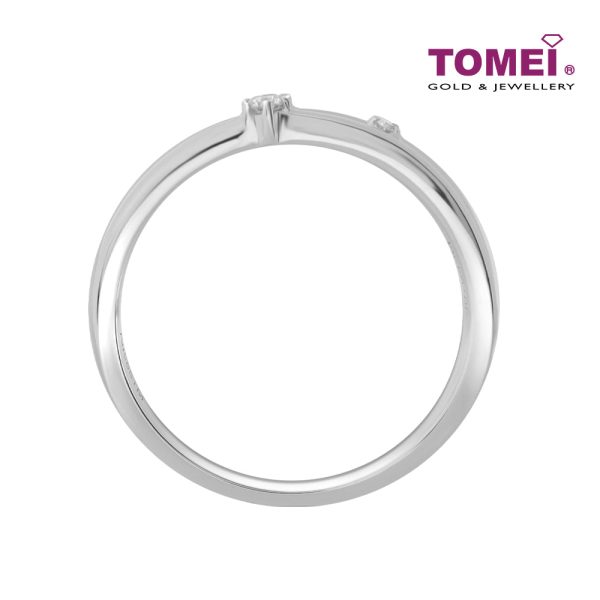 TOMEI Ring In The Season Collection, White Gold  585 Fashion