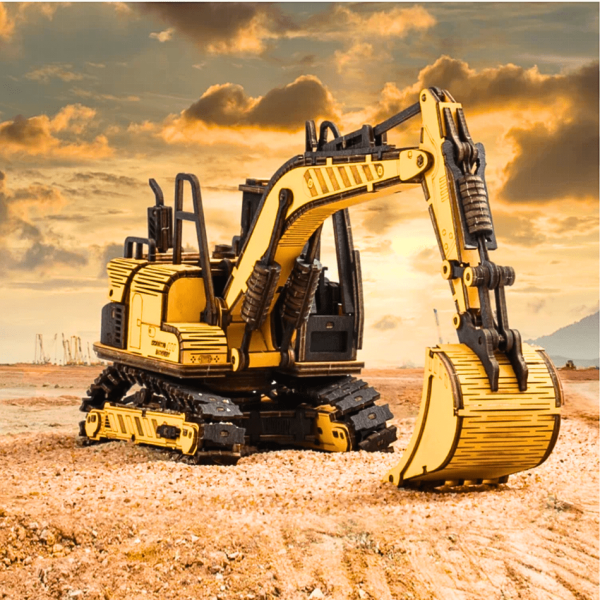 Excavator Engineering Vehicle 3D Puzzle on Sale