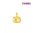 TOMEI X SANRIO Winter Wonders Hello Kitty Pendant, Yellow Gold 916 For Cheap