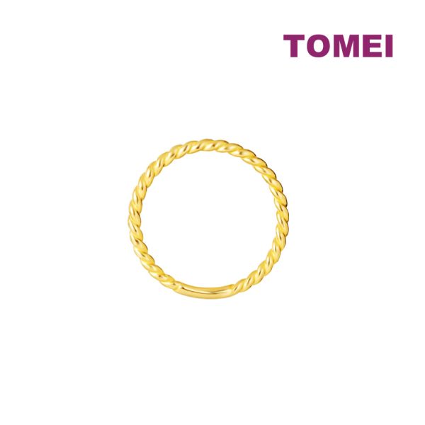 TOMEI Mix & Match Stackable Ring (3 Pcs), Yellow Gold 916 Sale