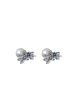 TOMEI Pearl With Diamond Earrings, White Gold 585 Online Sale