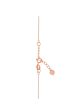 TOMEI Rouge Collection Key Necklace, Rose Gold 750 For Sale