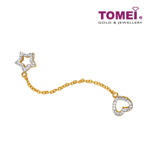 TOMEI Star of My Love Charm, Yellow Gold 916 Online Hot Sale