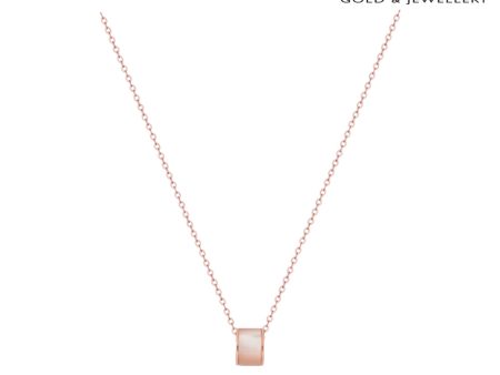 TOMEI Rouge Collection Nacre Enchanting Necklace, Rose Gold 750 Online Hot Sale