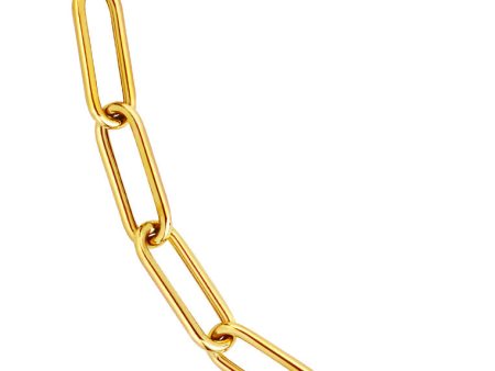 TOMEI Lusso Italia Bold Link Statement Bracelet, Yellow Gold 916 Online