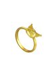 TOMEI X SANRIO Kuromi Head Ring, Yellow Gold 916 Cheap