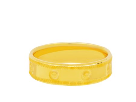 TOMEI Lucid Fit Ring, Yellow Gold 916 Fashion