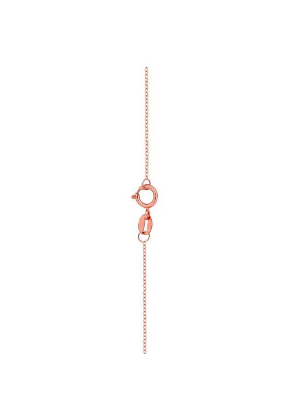 TOMEI Princess Crown Diamond Necklace, Rose Gold 750 Online now