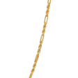 TOMEI Men s Twisted Cable Chain, Yellow Gold 916 For Sale