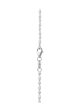 Tomei Sparkling Necklace, Unisex White Gold 585 For Sale