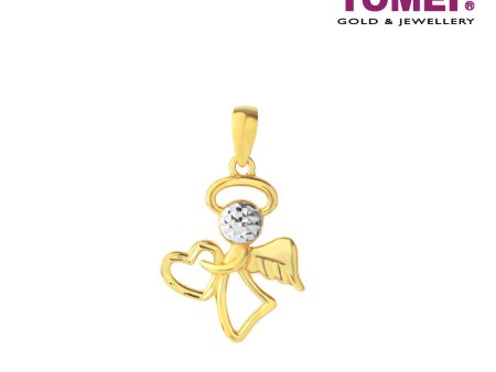 TOMEI Angel Pendant, Yellow Gold 916 Sale