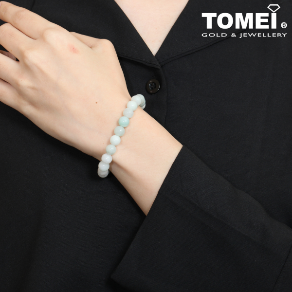 TOMEI Palace Grace Light Green Jade Bracelet Online